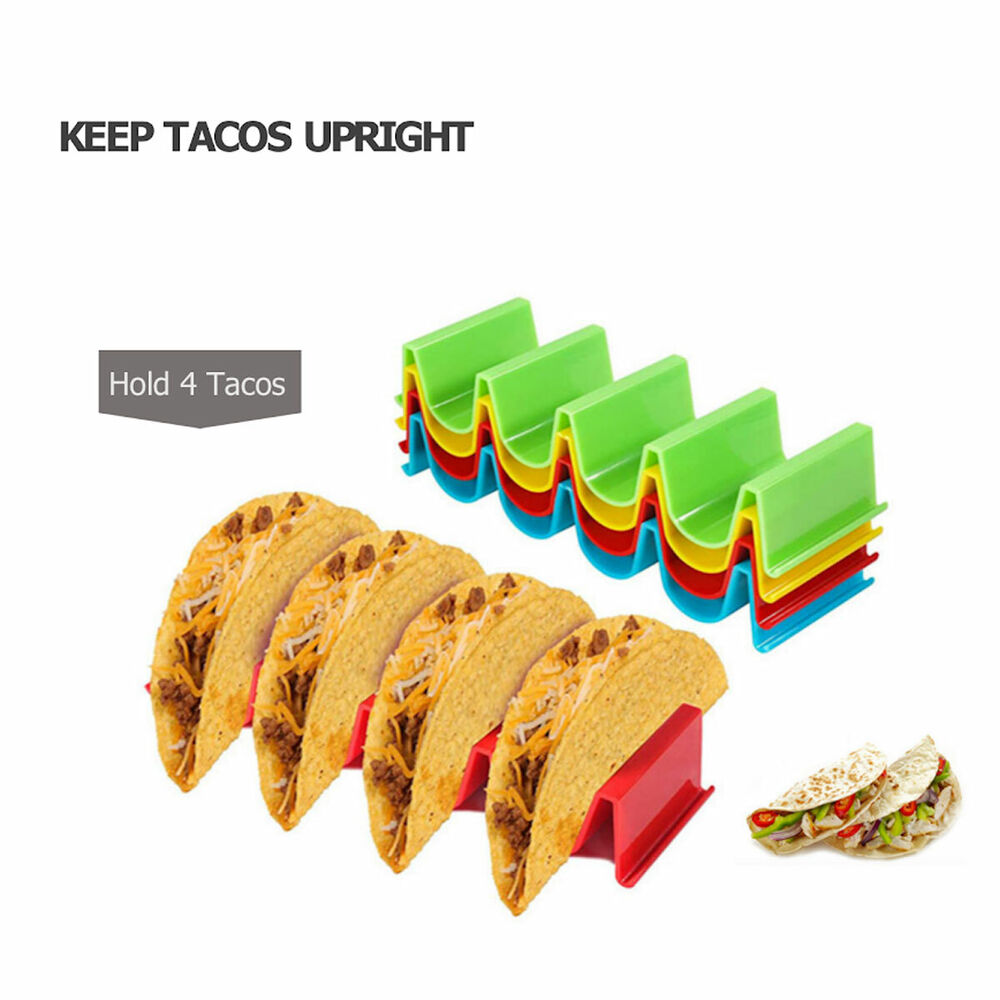 4 Pcs Taco Holder Mexican Food Cooking Tool