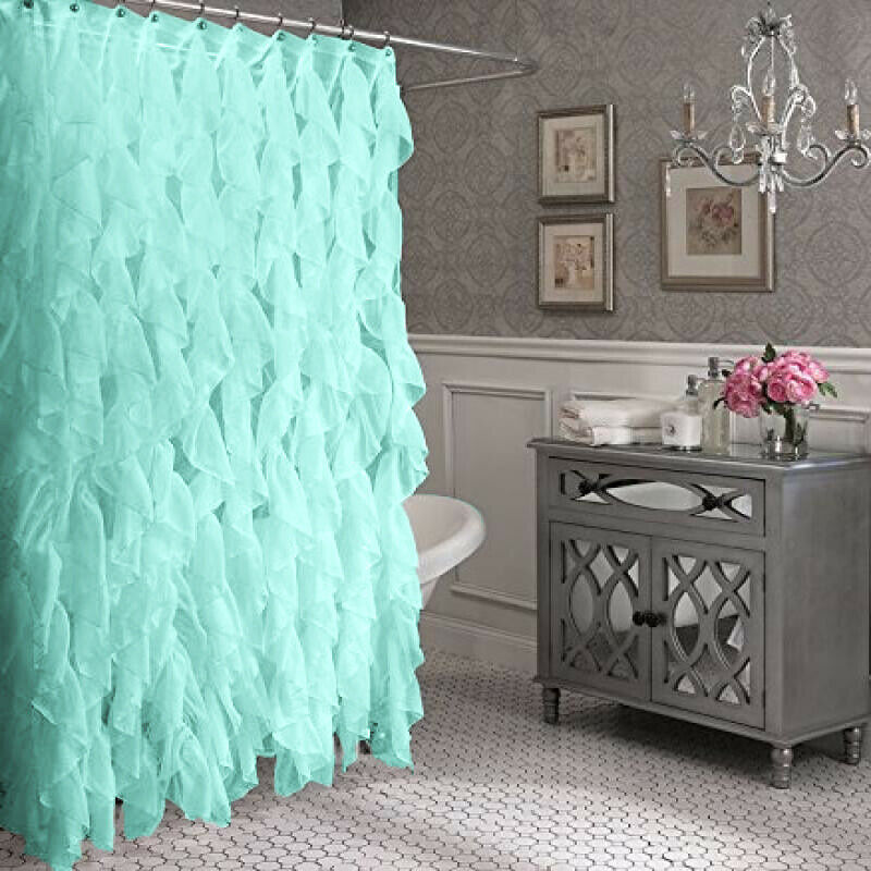 Sheer Shower Curtain , 70" wide x 72" Long