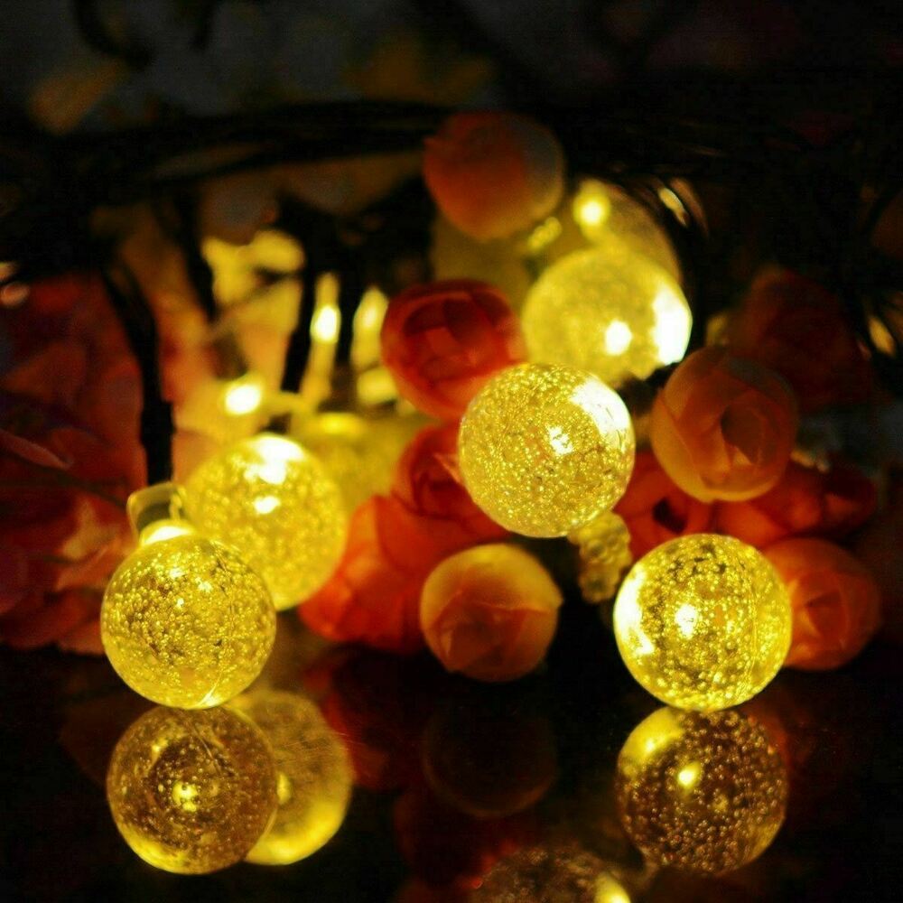 50 LED Solar String Lights