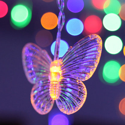 95 Butterfly LED String Curtain Lights