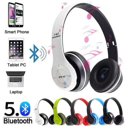 5.0 Wireless Bluetooth Headset Headphones