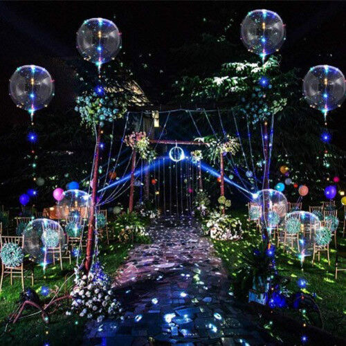 5Pcs LED Light Balloons Event Party