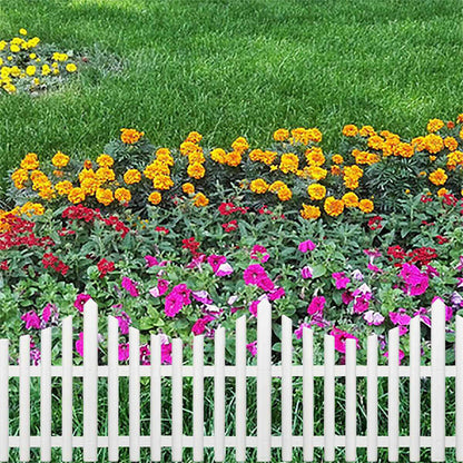 12pcs Garden Plastic Fence Outdoor