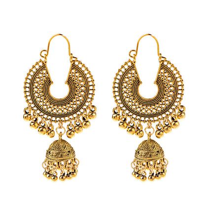 Gold Plated Indian Women Jhumka Earring