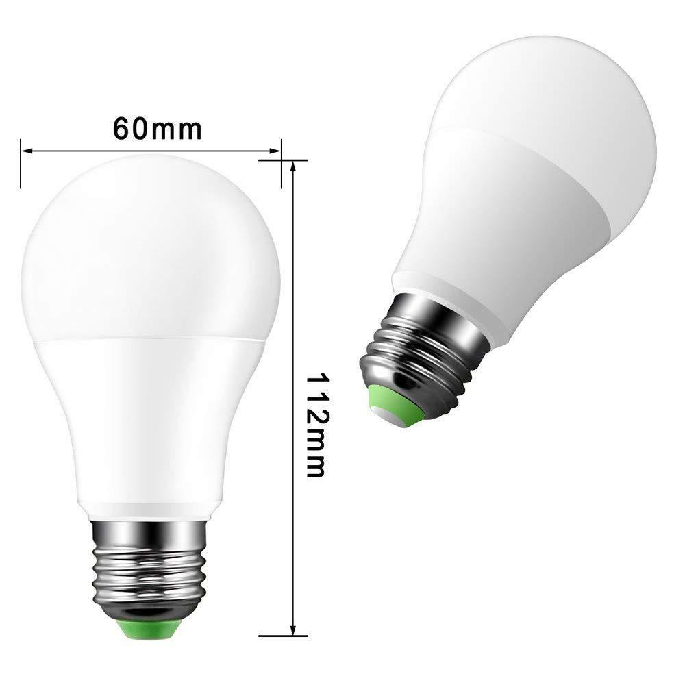 E26 LED Light Bulbs RGB Color Changing