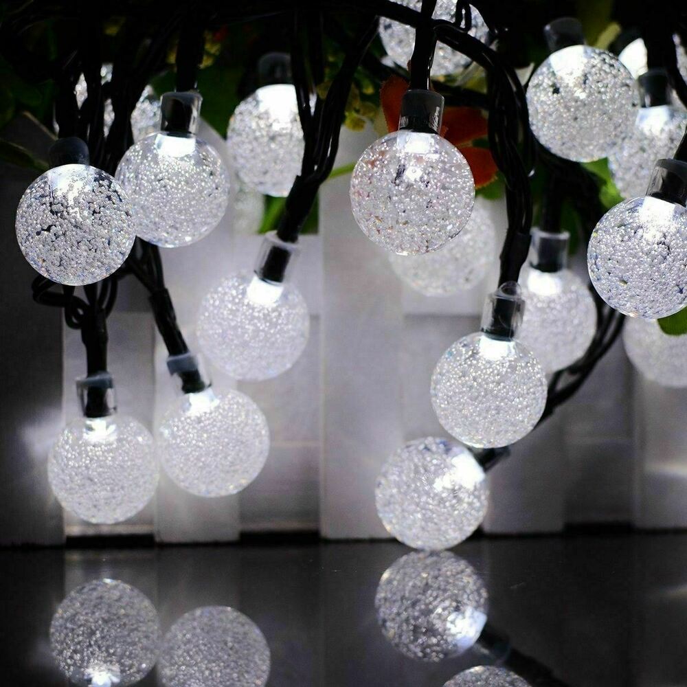 50 LED Solar String Lights