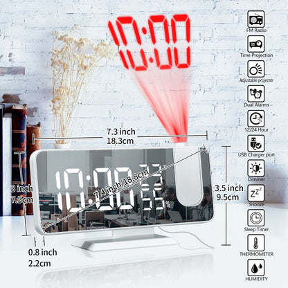 7.5" LED Digital Projector Projection Timer USB