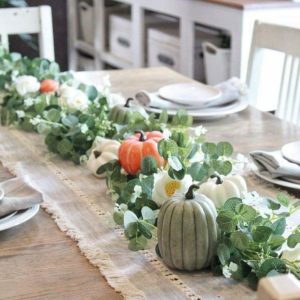 Wedding Decoration - Eucalyptus Artificial Vine with Rose