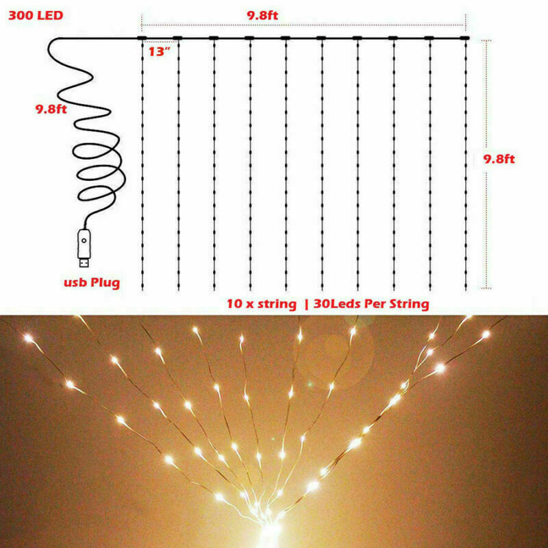 Twinkle Star 300 Curtain LED