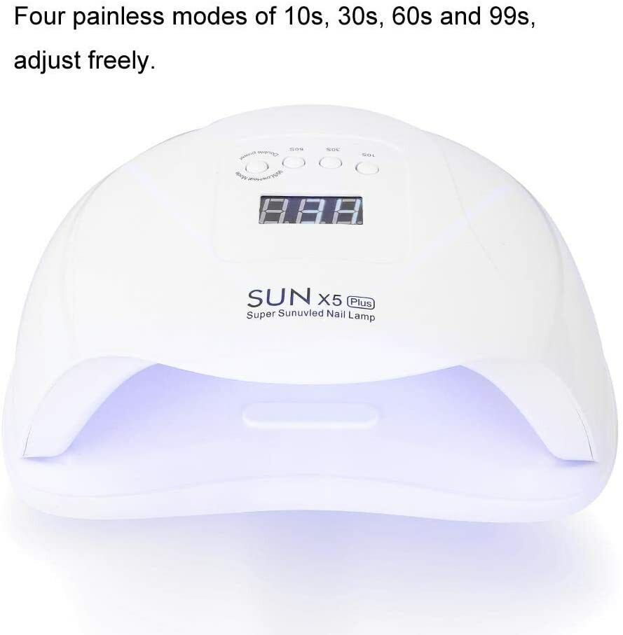 80-120W Nail Dryer LED Lamp UV Light Polish