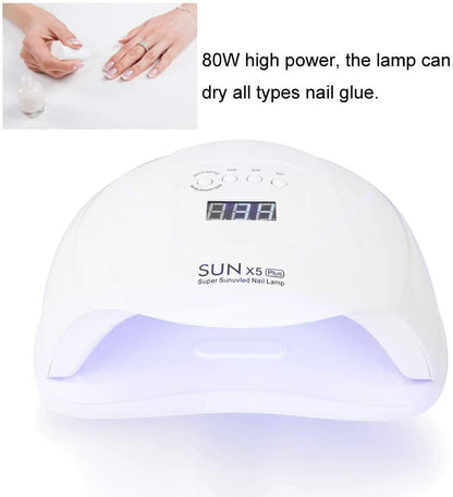 80-120W Nail Dryer LED Lamp UV Light Polish