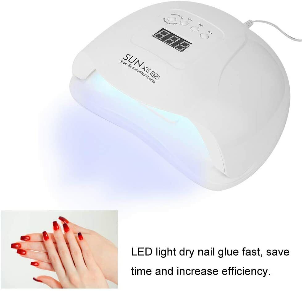 80-120W Nail Dryer LED Lamp UV Light Polish