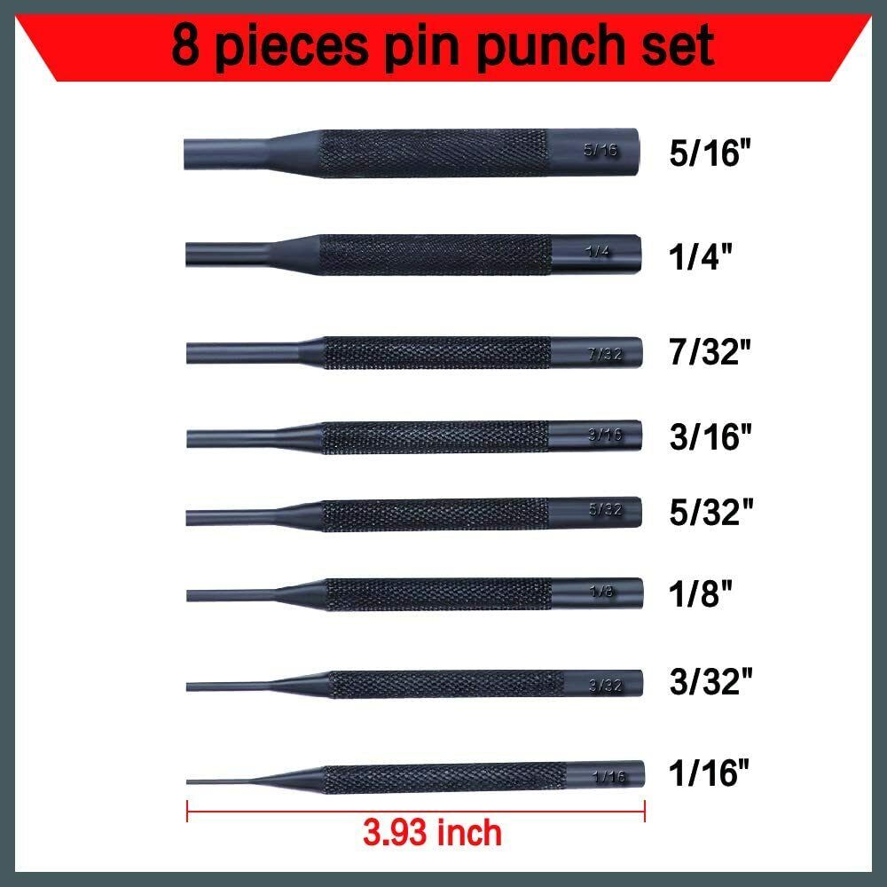 8 Pcs Pin Punch Set Gunsmithing Kit