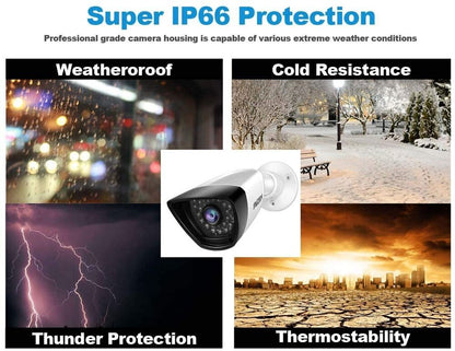 900TVL CCTV Security Surveillance Camera 1080P Night