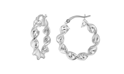 925 Solid Sterling Huggie Earrings