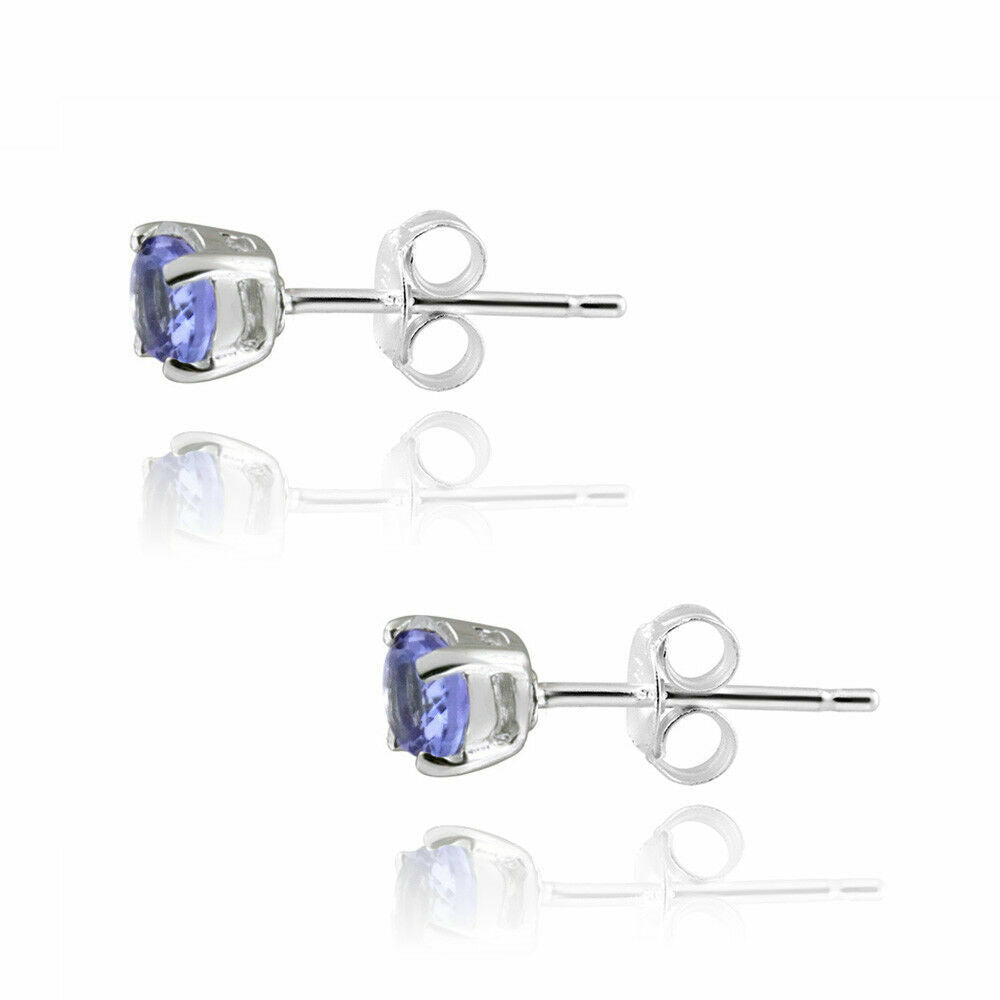 925 Sterling Silver 2.00ct 6mm Stud Earrings