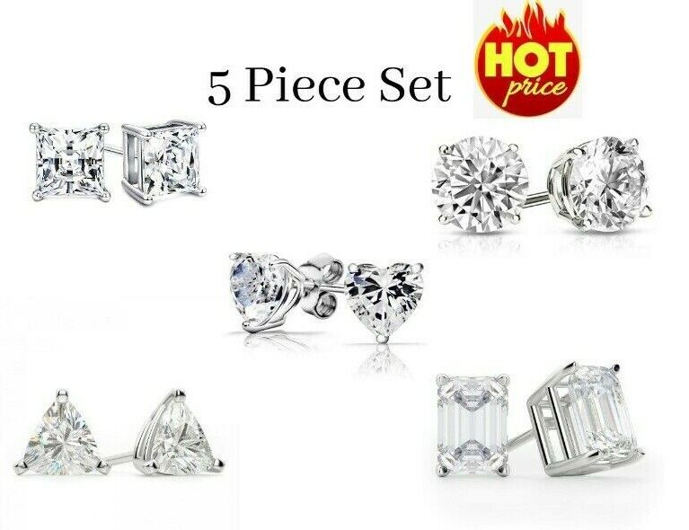 925 Sterling Silver Stud Earrings