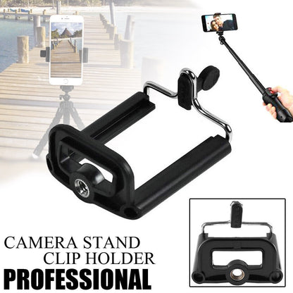 Video Camera Stabilizer for iPhone 7 Plus Tripod Mount Samsung Holder Adapter