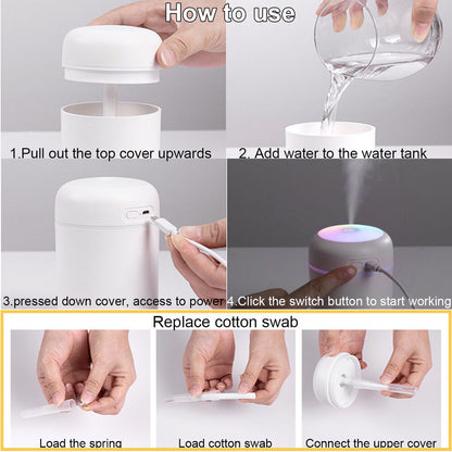 Aroma Humidifier Essential Oil Diffuser