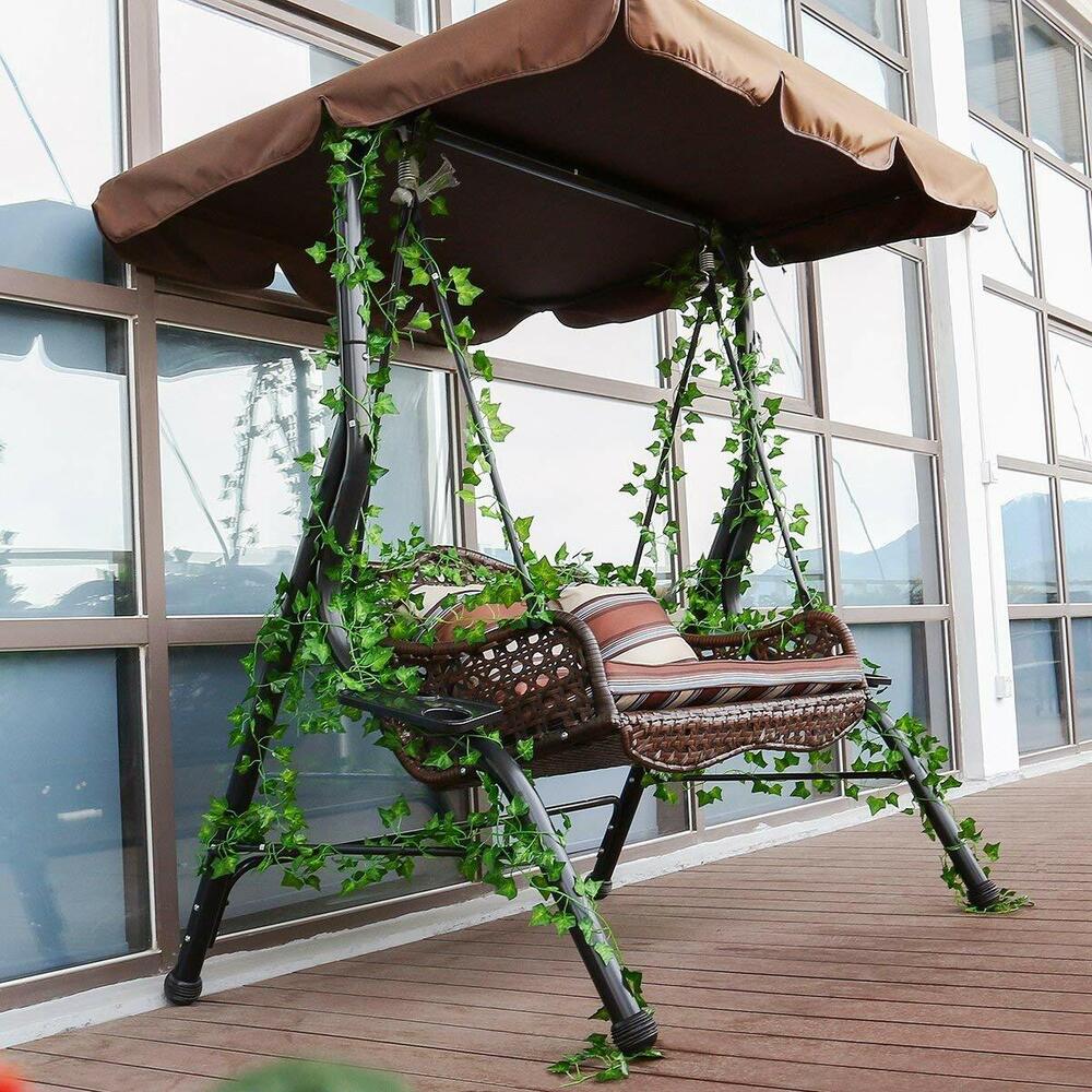 Artificial Hanging Plant 84 Feet Silk Ivy
