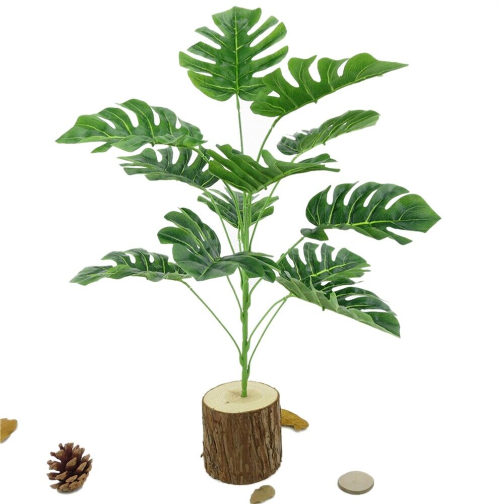 Artificial Palm Plants Leaves Party Decor