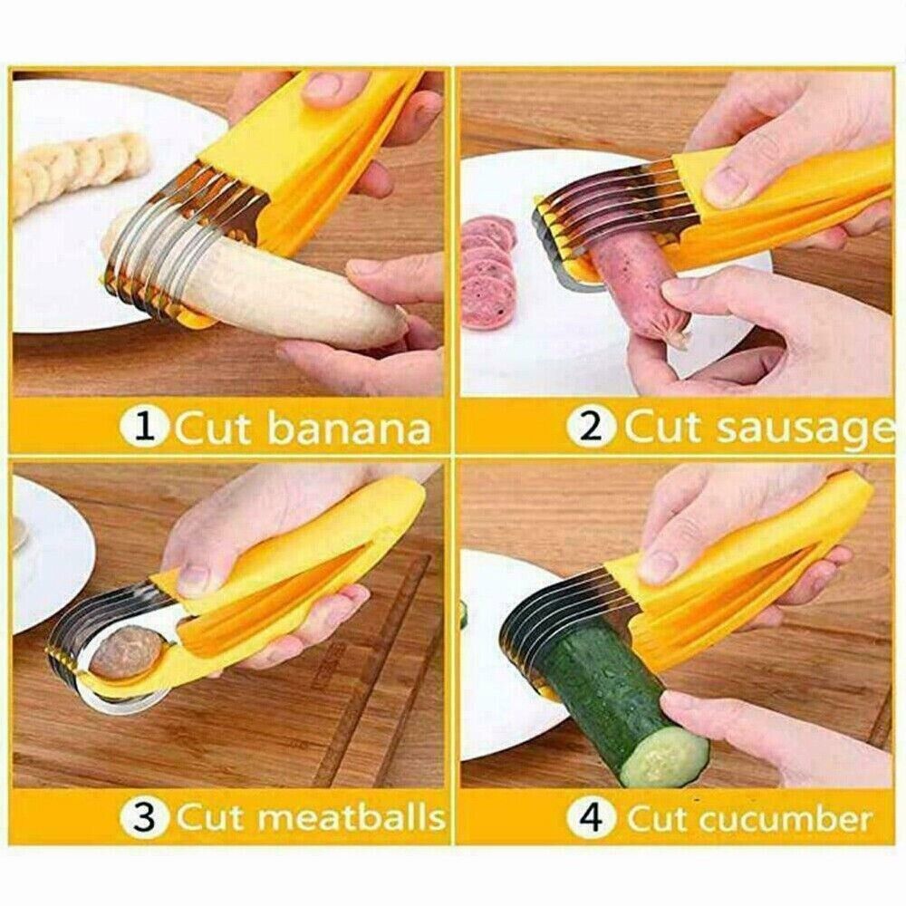 Banana Slicer Stainless Kitchen Tools