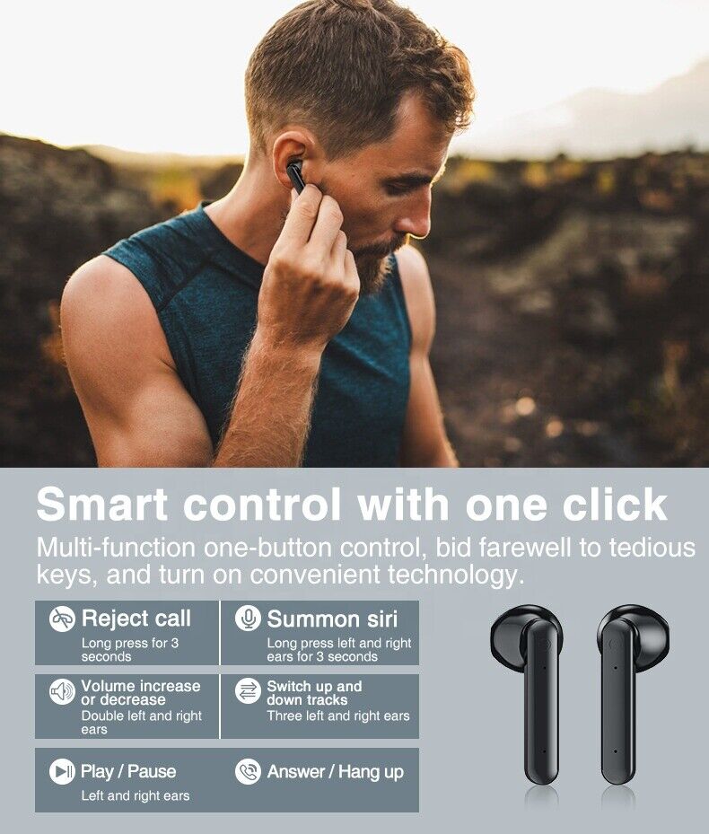 Bluetooth Earbuds Wireless HiFi Earphones