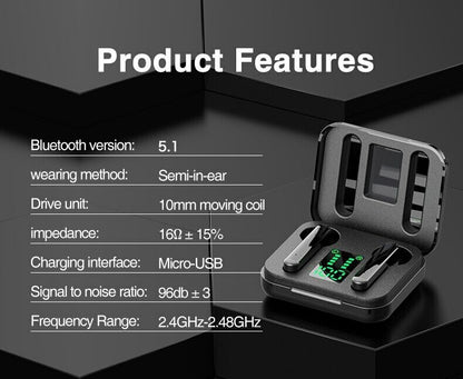 Bluetooth Earbuds Wireless HiFi Earphones