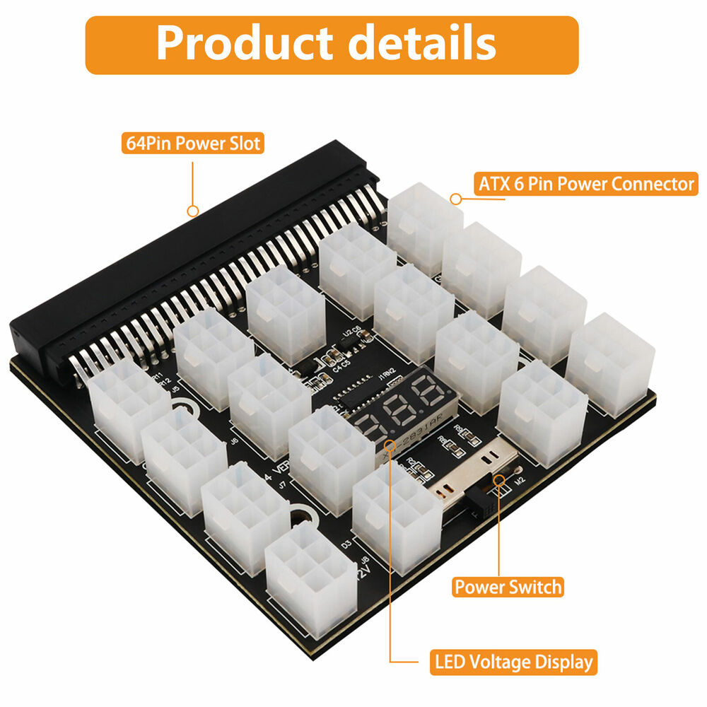 Breakout Board Server Power Supply Adapter