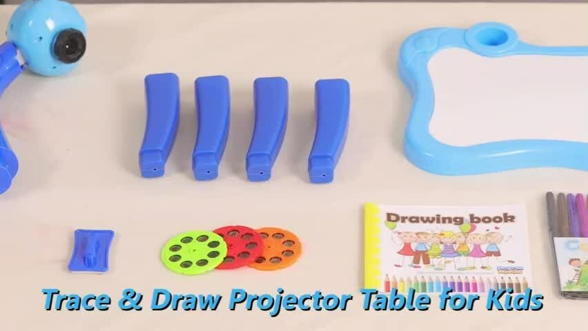 Children Led Projector Art Drawing Table