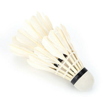 White Feather Badminton Shuttlecocks