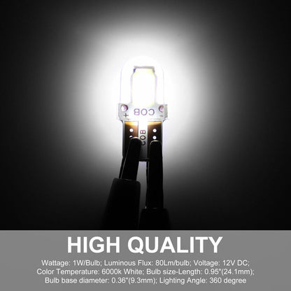 White COB LED Light Bulbs