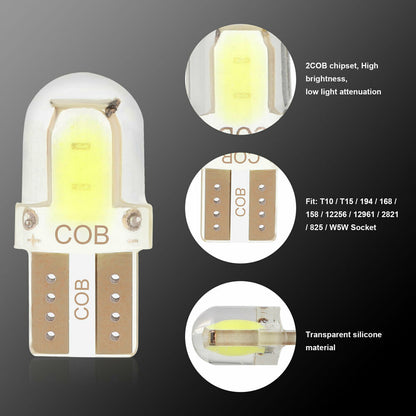 White COB LED Light Bulbs