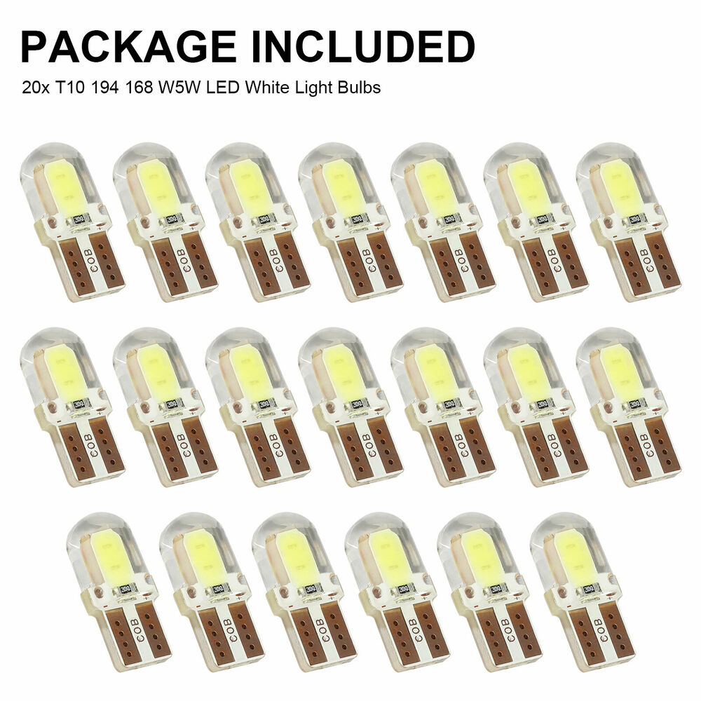 White COB LED Light Bulbs