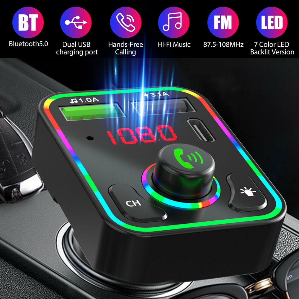 Car Wireless FM Transmitter Adapter