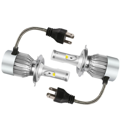 COB H4 LED Headlight Kit 6000K HB2 9003 100W 20000LM