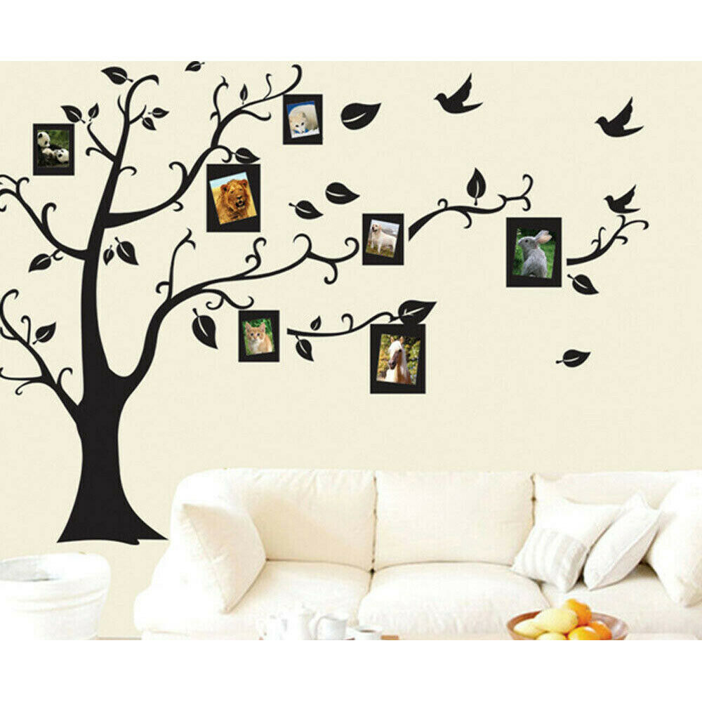 Family Tree Wall Sticker Photo Frame Removable