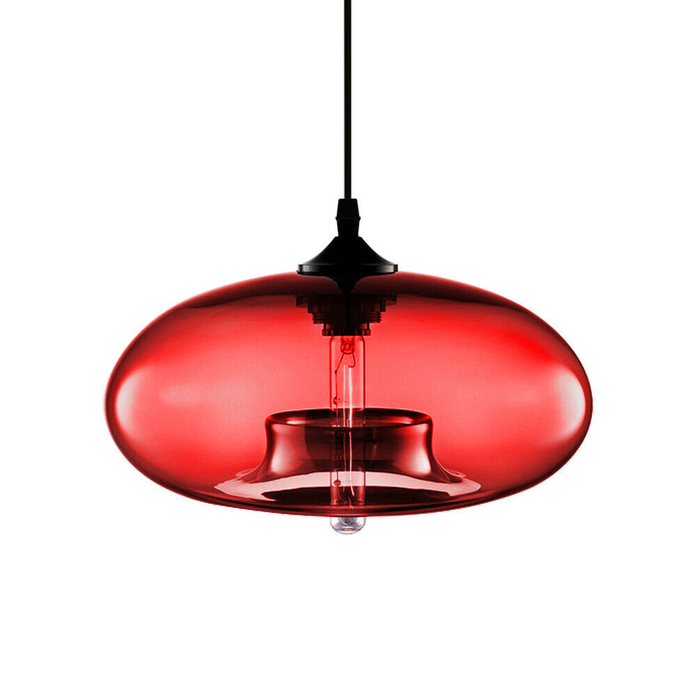 1  Modern Colored Glass Pendant