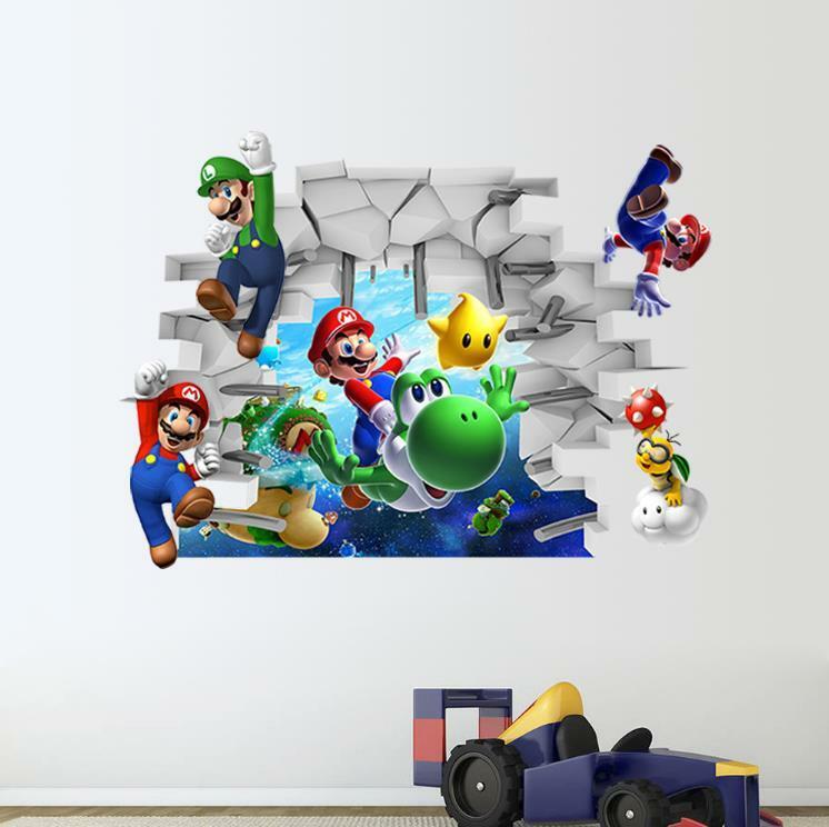 US 3D Wall Stickers Super Mario