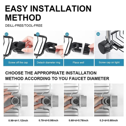 Drain Rack Storage Holder