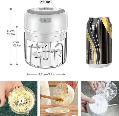 Electric Mini Garlic Chopper Meat Grinder