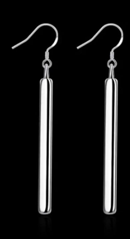 Elegant Women 925 Sterling Silver Earrings