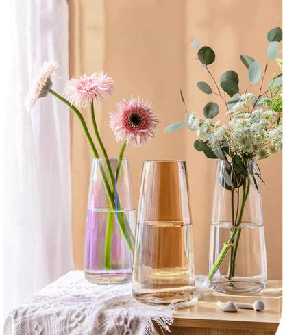 Tall Clear Glass Vases for Flower