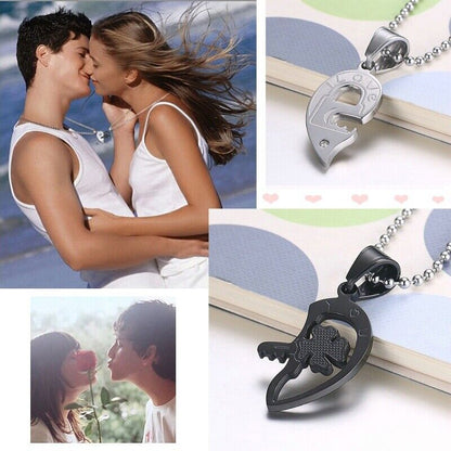 Stainless Steel Couple Pendant