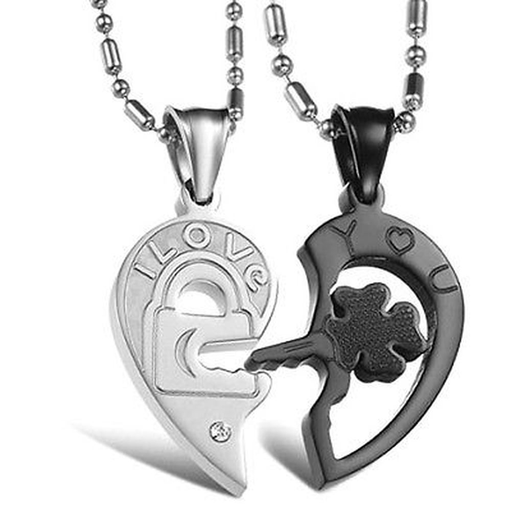 Stainless Steel Couple Pendant