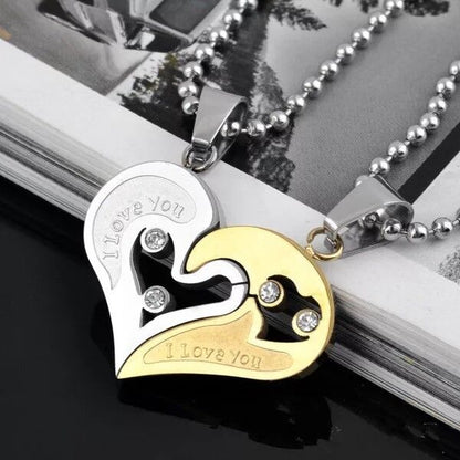 Couple Pendant Necklace