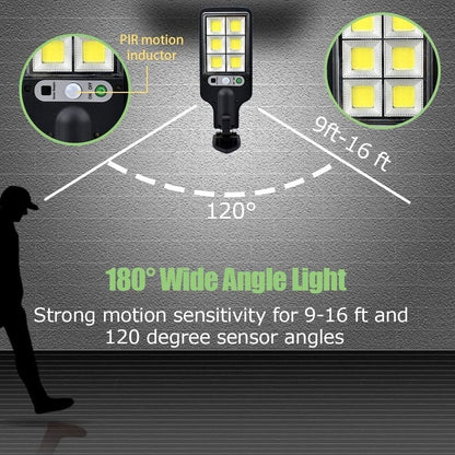 LED Solar Light Motion Sensor Lamp