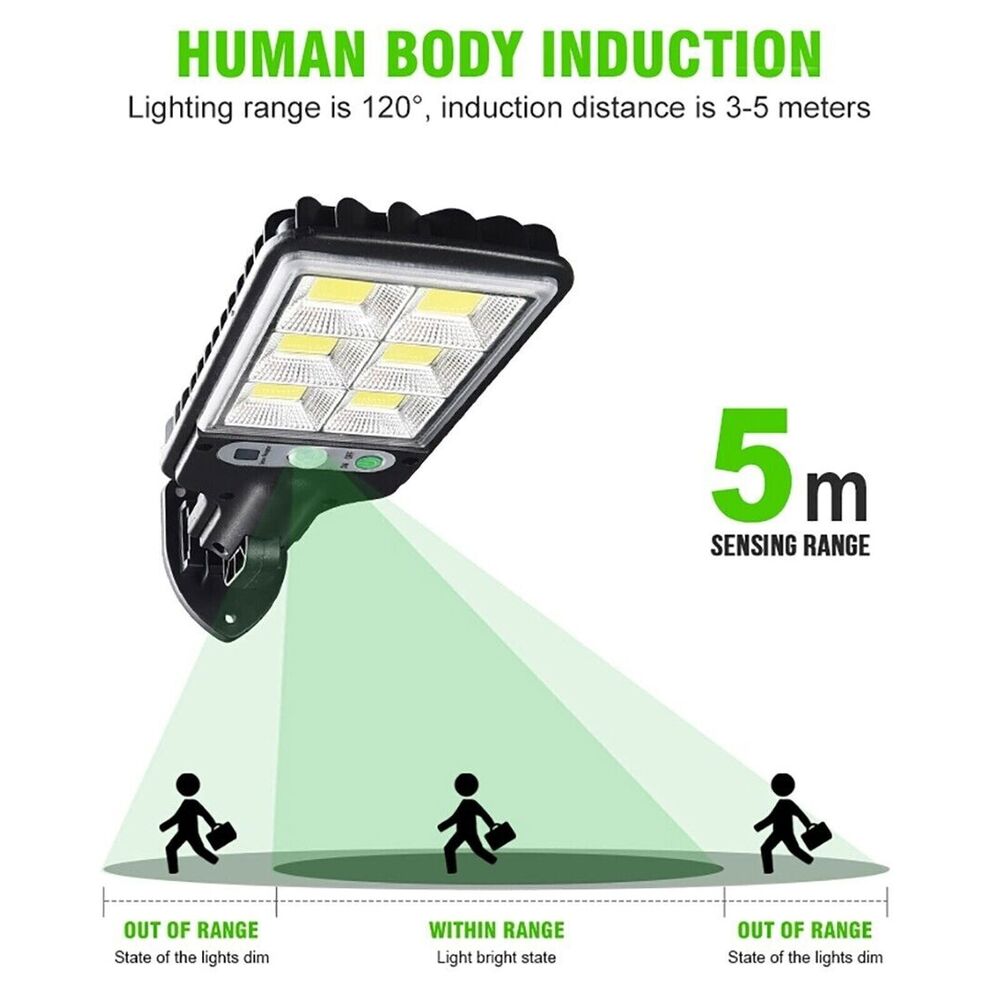 LED Solar Light Motion Sensor Lamp