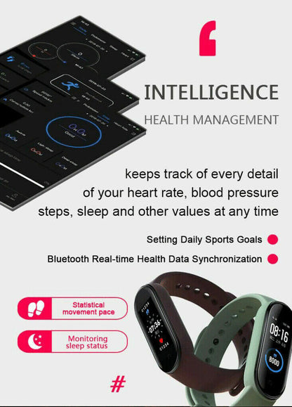 M6 Smart Band Watch Bracelet