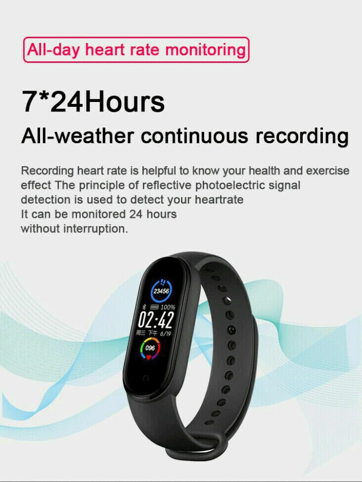 M6 Smart Band Watch Bracelet